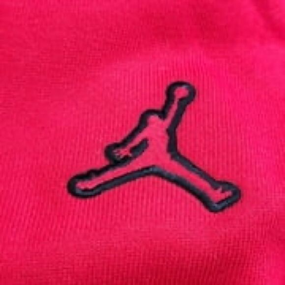 Jordan Men's Red Essentials Fleece Jogger Sweatpants Size Medium - Picture 5 of 9